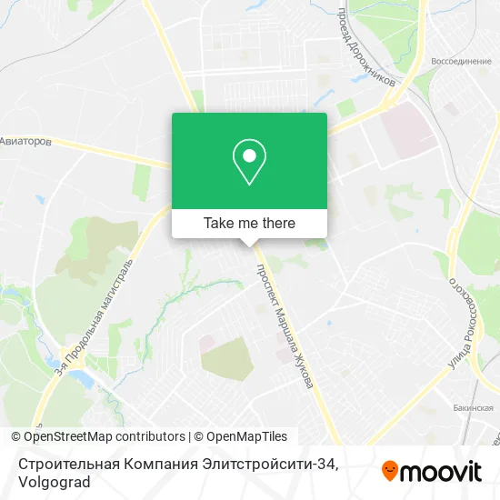 Строительная Компания Элитстройсити-34 map