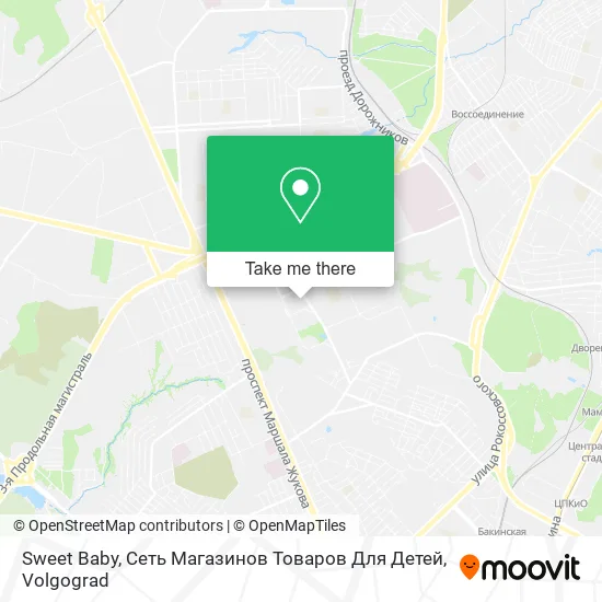 Sweet Baby, Сеть Магазинов Товаров Для Детей map