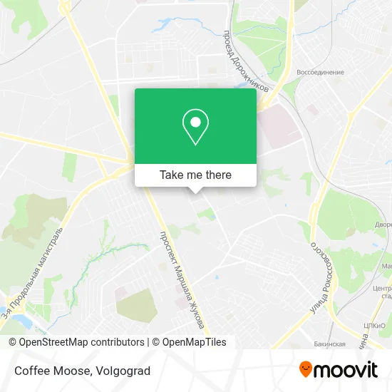 Coffee Moose map