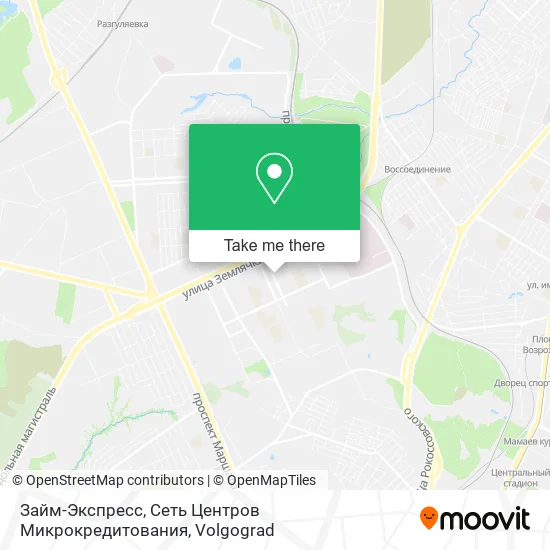 Займ-Экспресс, Сеть Центров Микрокредитования map