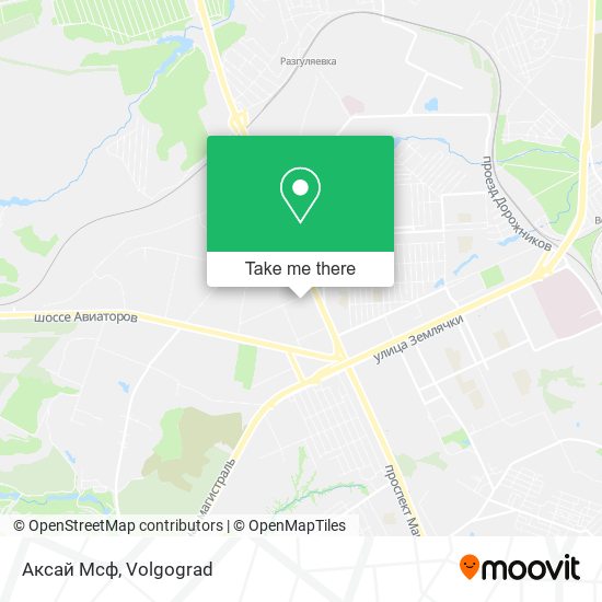 Аксай Мсф map