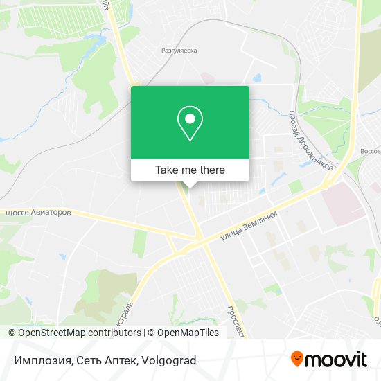 Имплозия, Сеть Аптек map