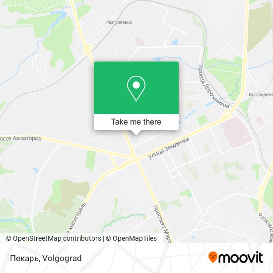 Пекарь map