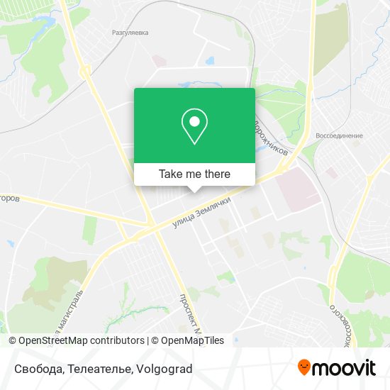 Свобода, Телеателье map