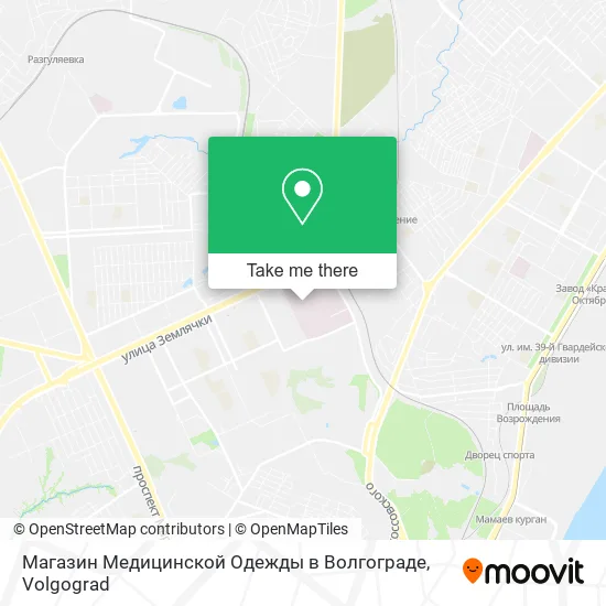 Магазин Медицинской Одежды в Волгограде map