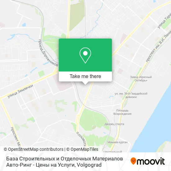 База Строительных и Отделочных Материалов Авто-Ринг - Цены на Услуги map