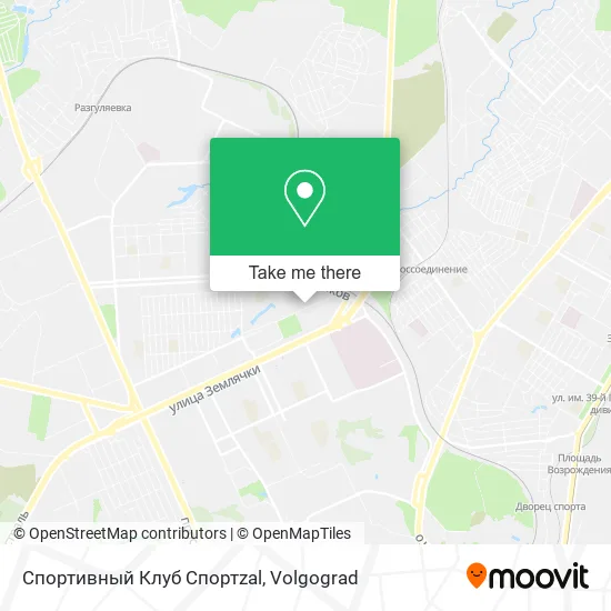 Спортивный Клуб Спортzal map