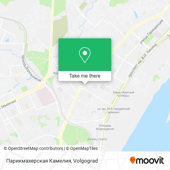 Парикмахерская Камелия map