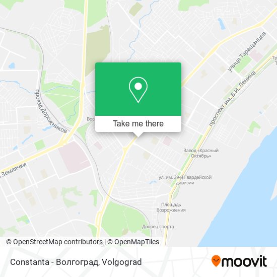 Constanta - Волгоград map