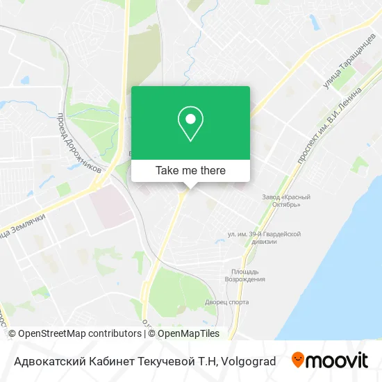 Адвокатский Кабинет Текучевой Т.Н map