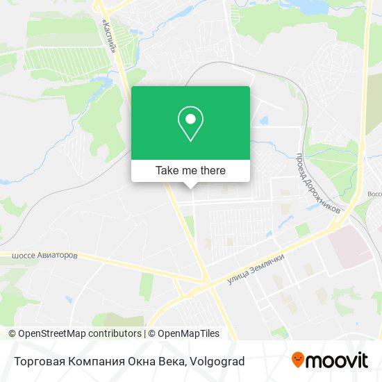 Торговая Компания Окна Века map