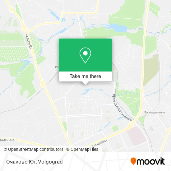 Очаково Юг map