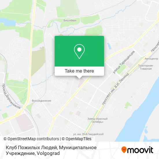 Клуб Пожилых Людей, Муниципальное Учреждение map