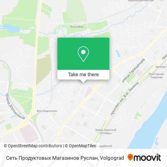Сеть Продуктовых Магазинов Руслан map