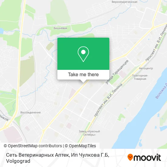 Сеть Ветеринарных Аптек, Ип Чулкова Г.Б map