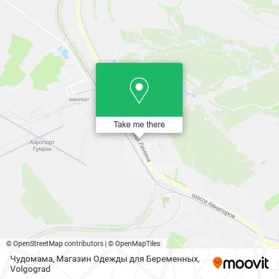 Чудомама, Магазин Одежды для Беременных map
