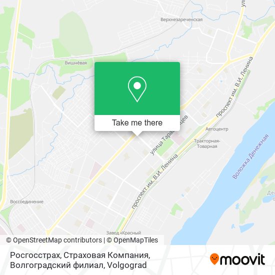 Росгосстрах, Страховая Компания, Волгоградский филиал map