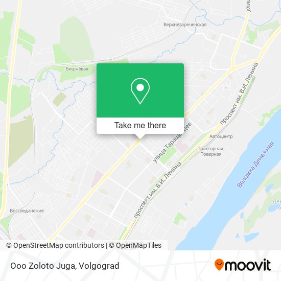 Ooo Zoloto Juga map