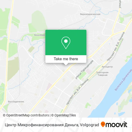 Центр Микрофинансирования Деньга map