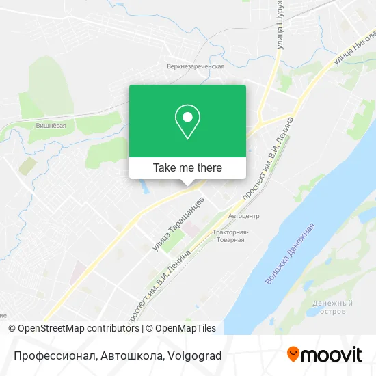 Профессионал, Автошкола map