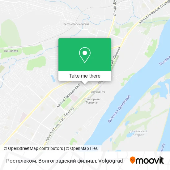 Ростелеком, Волгоградский филиал map