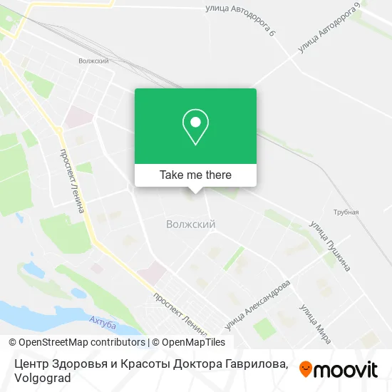 Центр Здоровья и Красоты Доктора Гаврилова map