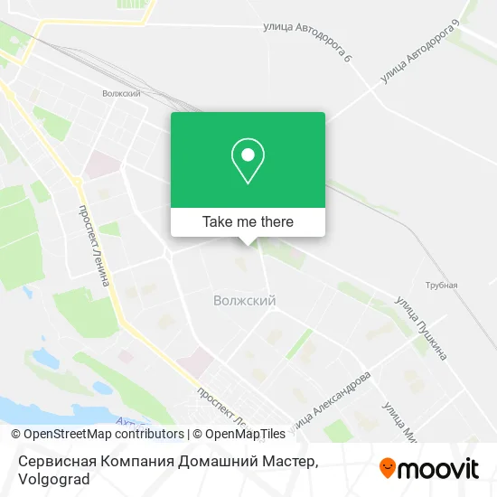 Сервисная Компания Домашний Мастер map
