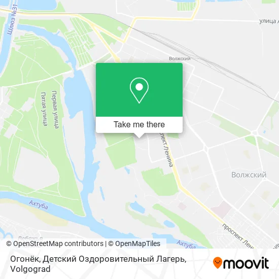 Огонёк, Детский Оздоровительный Лагерь map