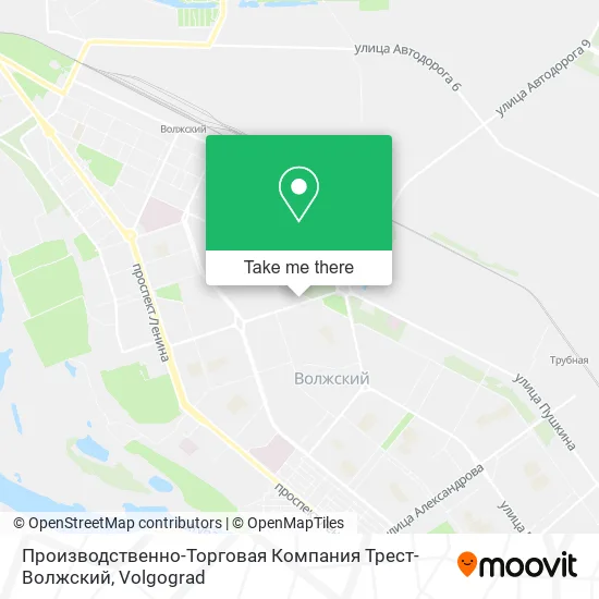 Производственно-Торговая Компания Трест-Волжский map