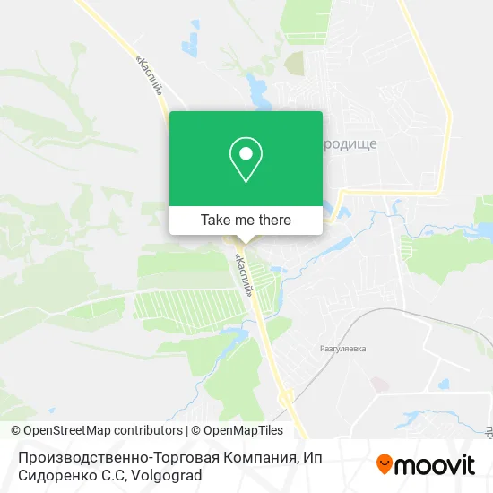 Производственно-Торговая Компания, Ип Сидоренко С.С map