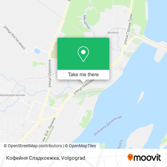 Кофейня Сладкоежка map