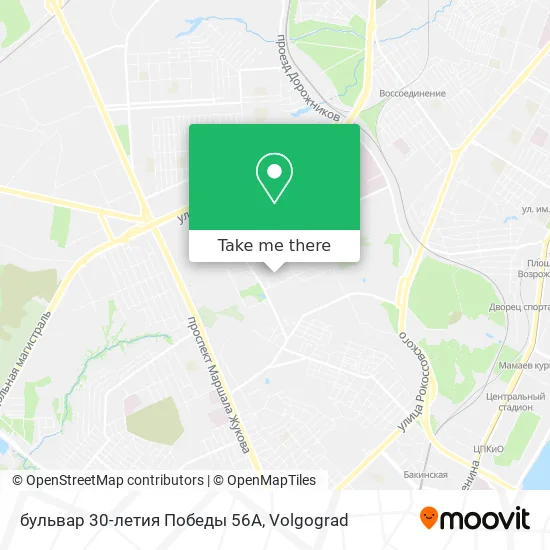 бульвар 30-летия Победы 56А map