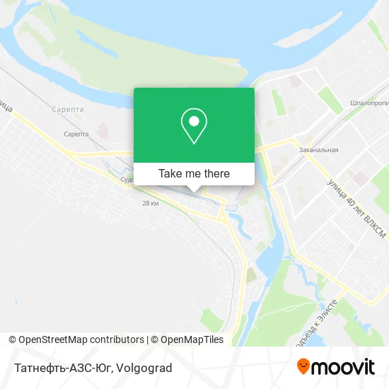 Татнефть-АЗС-Юг map