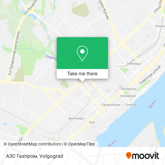 АЗС Газпром map