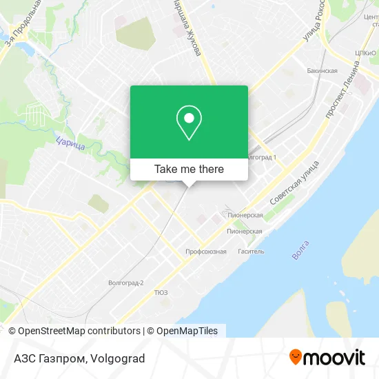 АЗС Газпром map