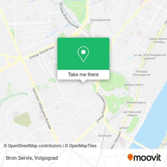 Bron Servis map