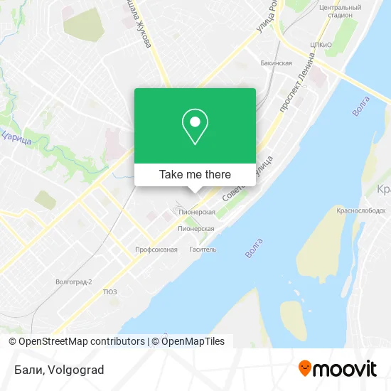 Бали map
