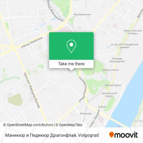 Маникюр и Педикюр Драгонфлай map