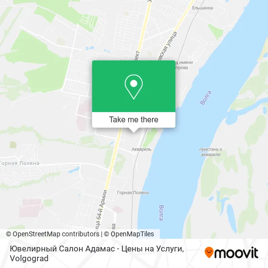 Ювелирный Салон Адамас - Цены на Услуги map