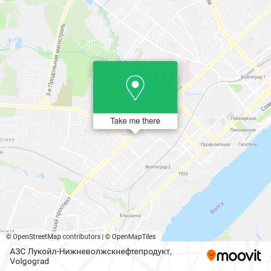 АЗС Лукойл-Нижневолжскнефтепродукт map