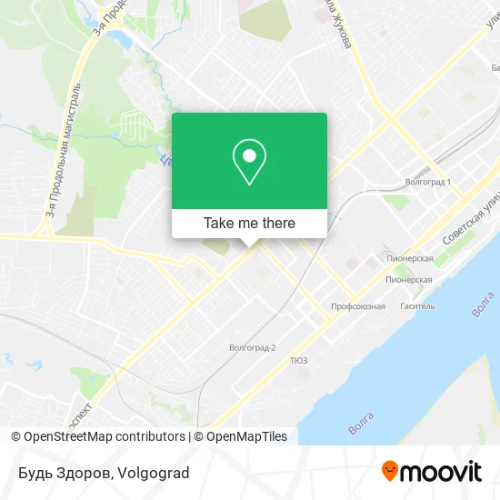 Будь Здоров map