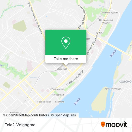 Tele2 map