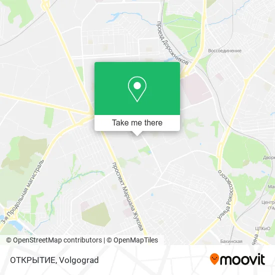 ОТКРЫТИЕ map