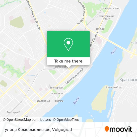 улица Комсомольская map