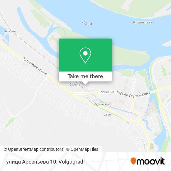 улица Арсеньева 10 map