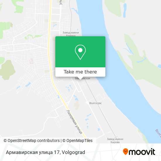 Армавирская улица 17 map