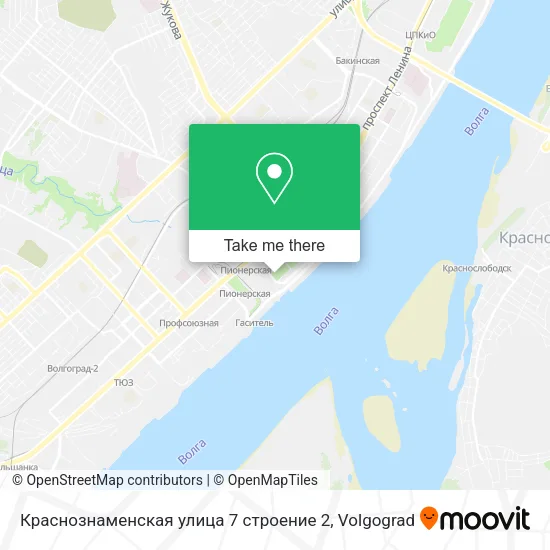 Краснознаменская улица 7 строение 2 map