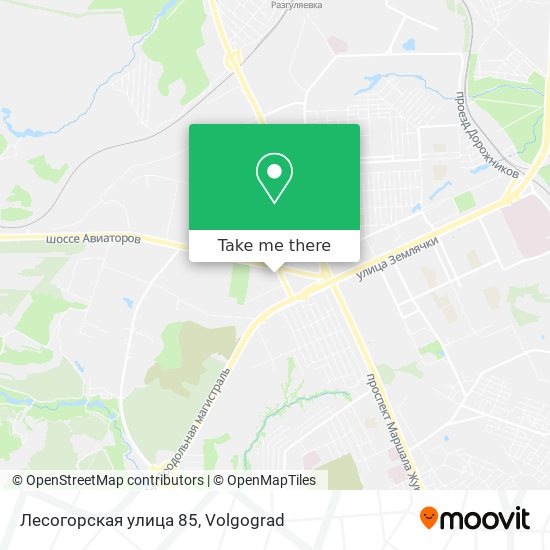 Лесогорская улица 85 map