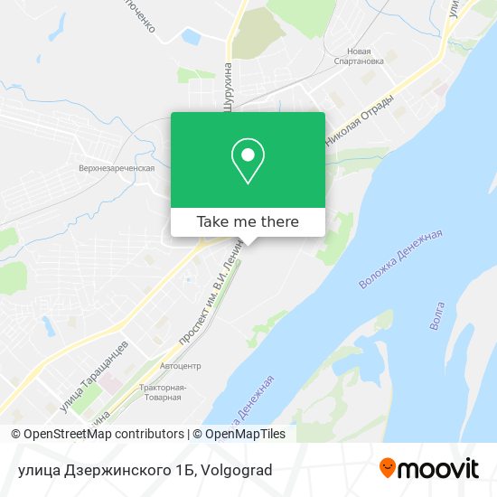 улица Дзержинского 1Б map