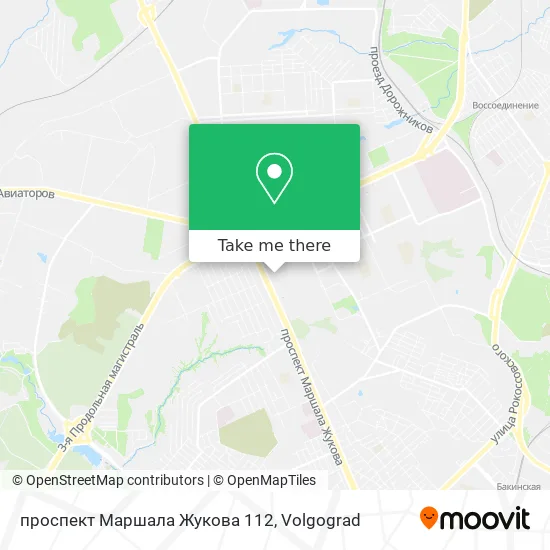 проспект Маршала Жукова 112 map